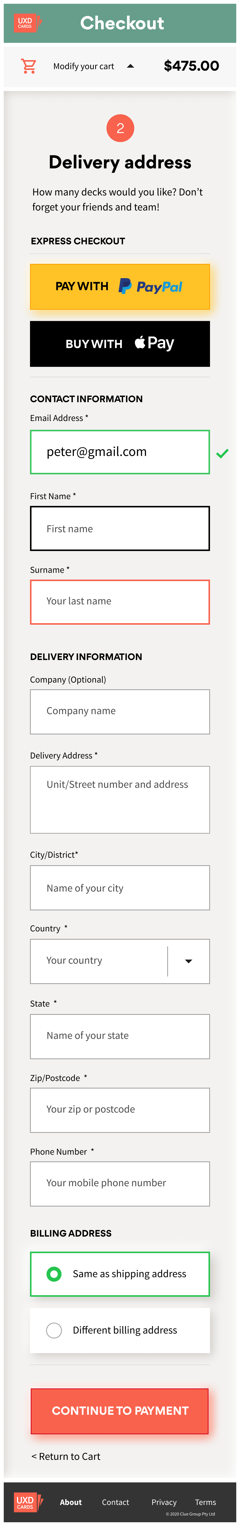 MethodLoop mobile UI screen 18