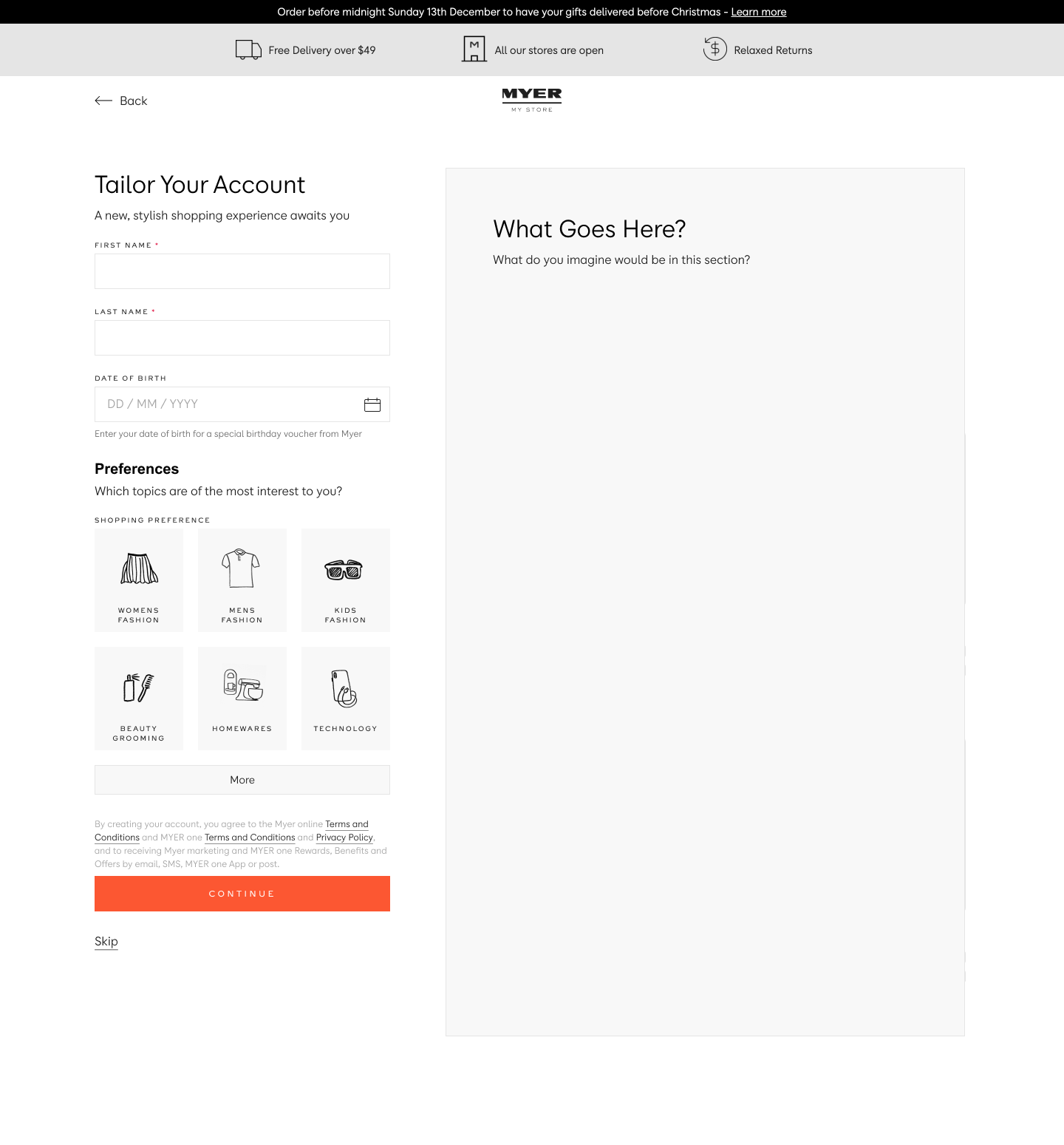 Stakeholder workshop wireframes