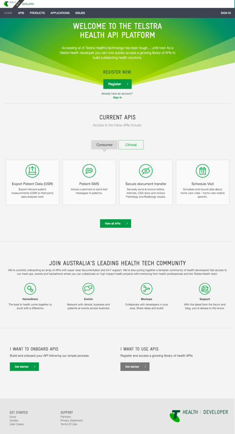 UI Design — Production API Platform